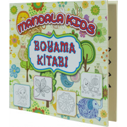 Mandala Kids Boyama Kitabı 48 Sayfa